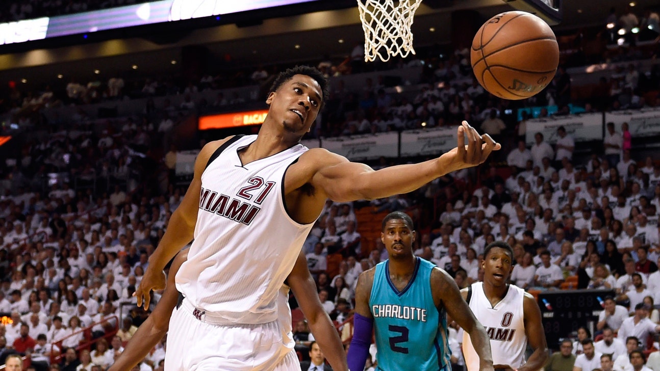 Hassan Whiteside to start for Heat in Game 4 against Hornets