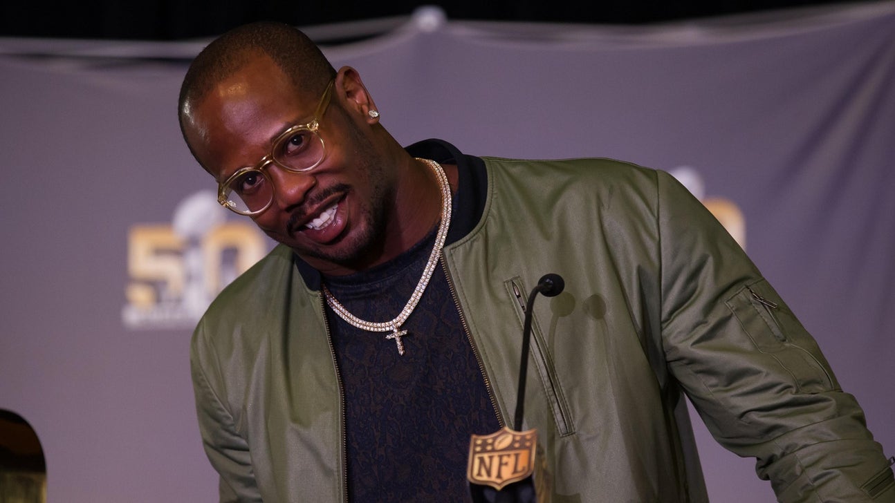 Super Bowl 50 MVP Von Miller's dad wouldn't let him play football, so he kept it a secret