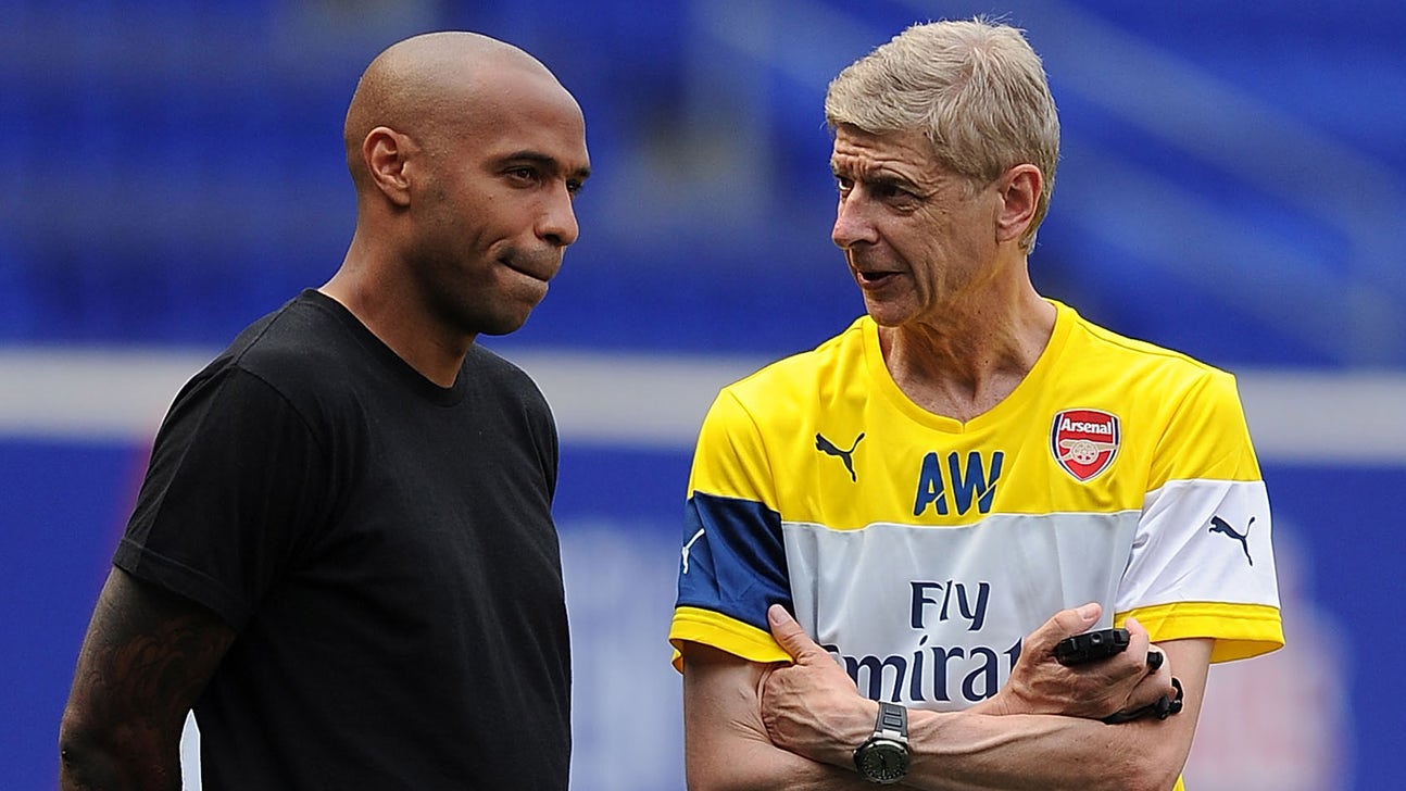 Arsenal legend Henry salutes former manager Wenger