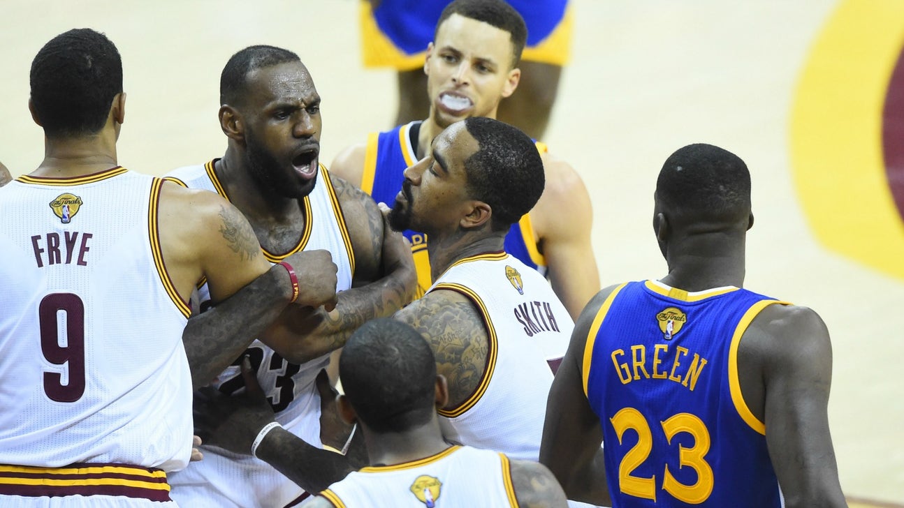 The Warriors are testing fate by calling out LeBron James