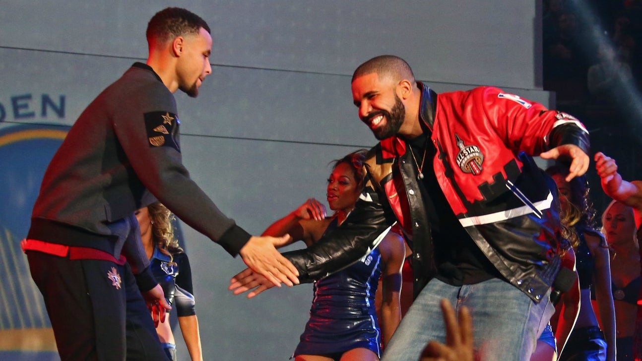 Steph Curry clears the air on whether he's practiced at Drake's house