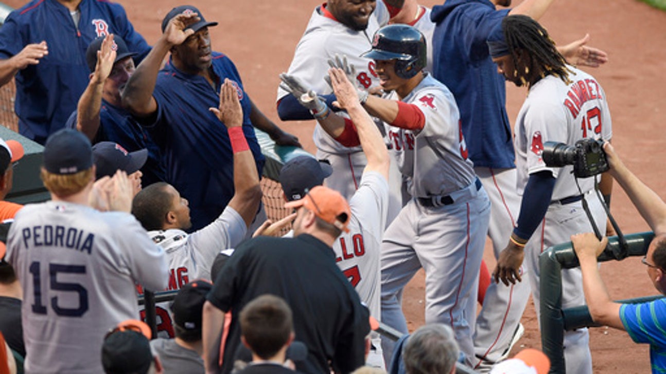 Red Sox send Kelly to minors after 13-9 loss to Orioles