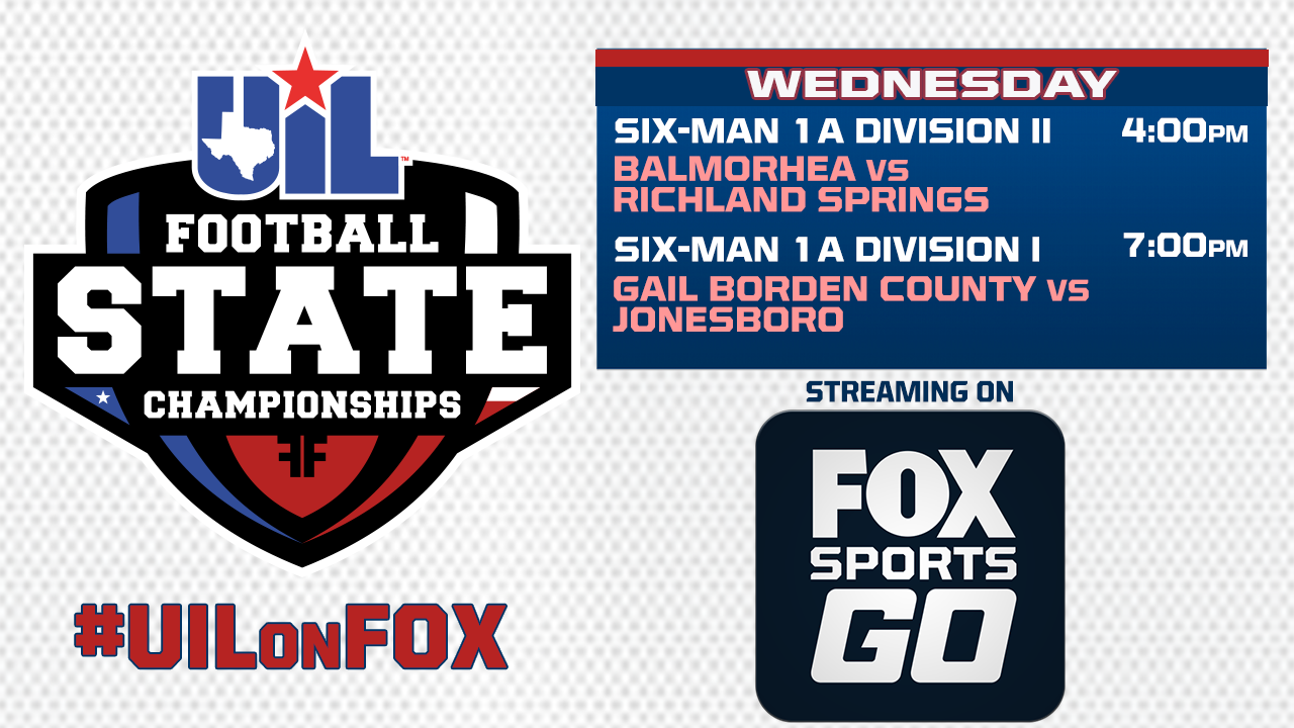 UIL 6-Man State Championships live webcast