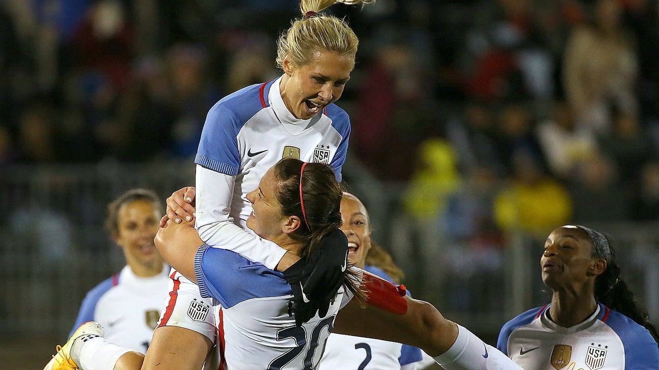 USWNT go on 12-minute scoring tear in 7-0 win vs Colombia