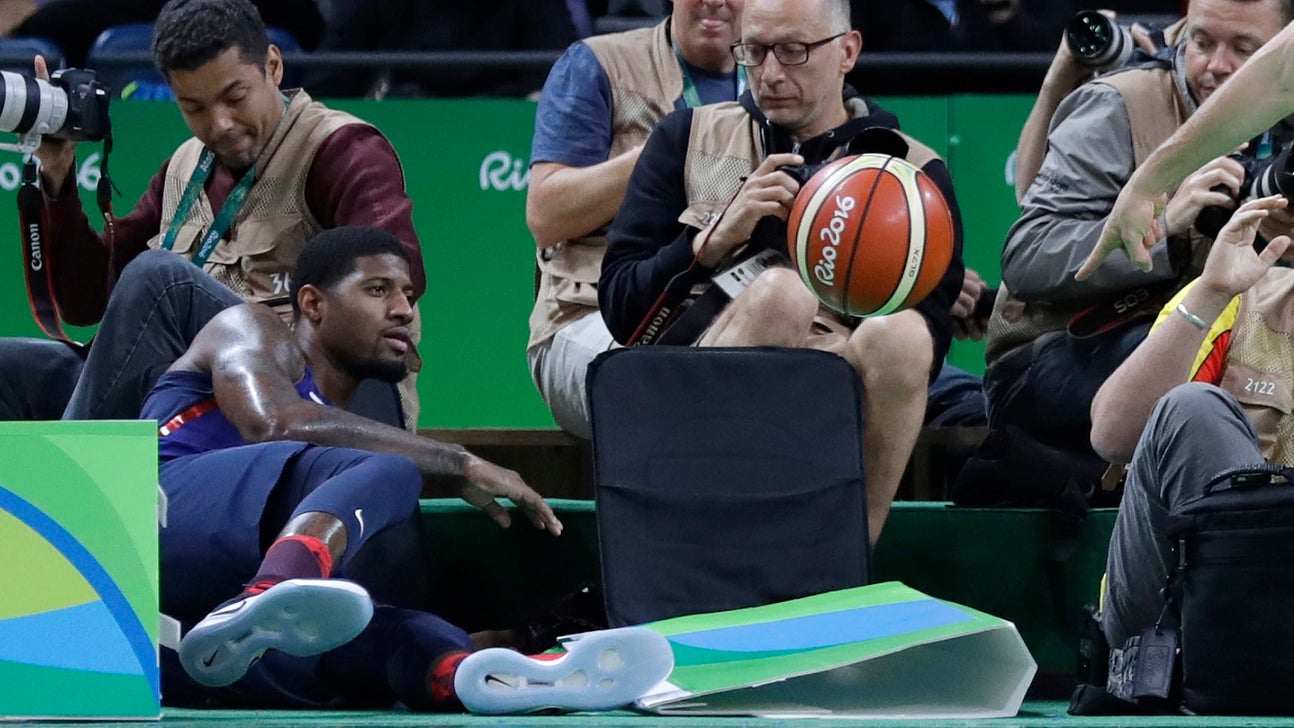Paul George talks about Australia's 'dirty' play after Team USA's narrow win