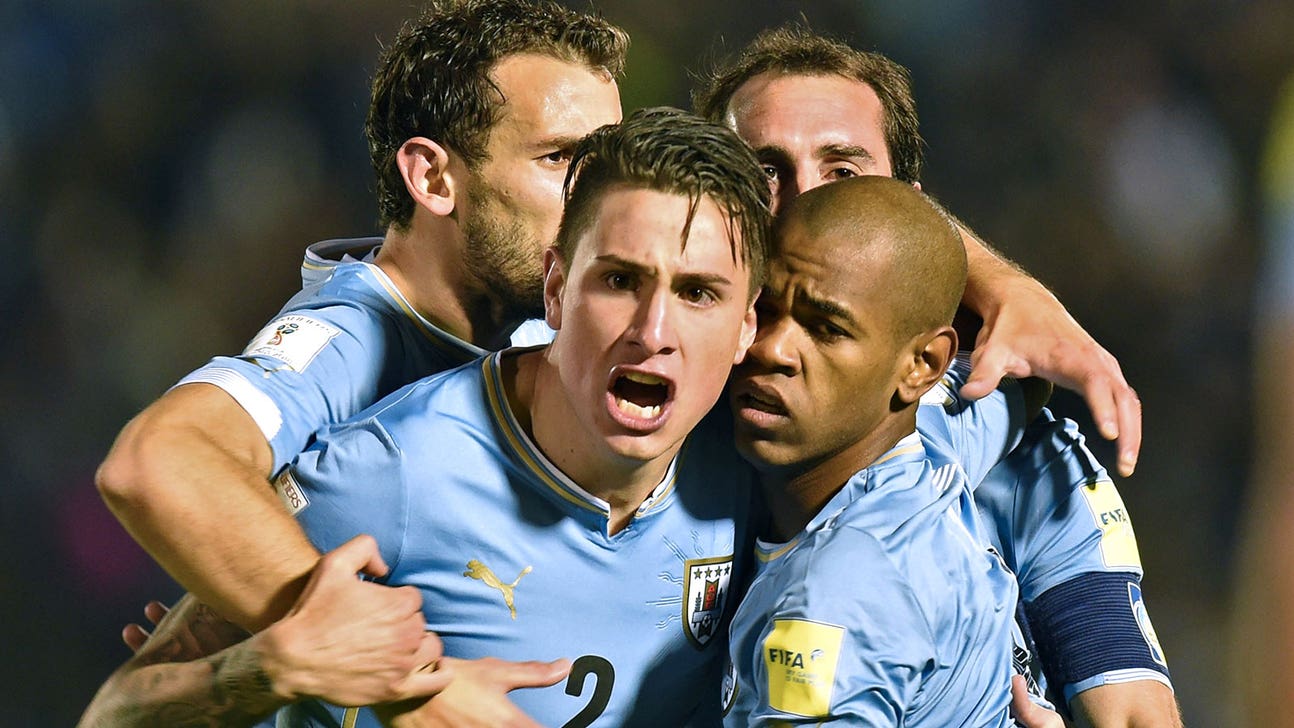 Uruguay edge Colombia to stay perfect in World Cup qualifying