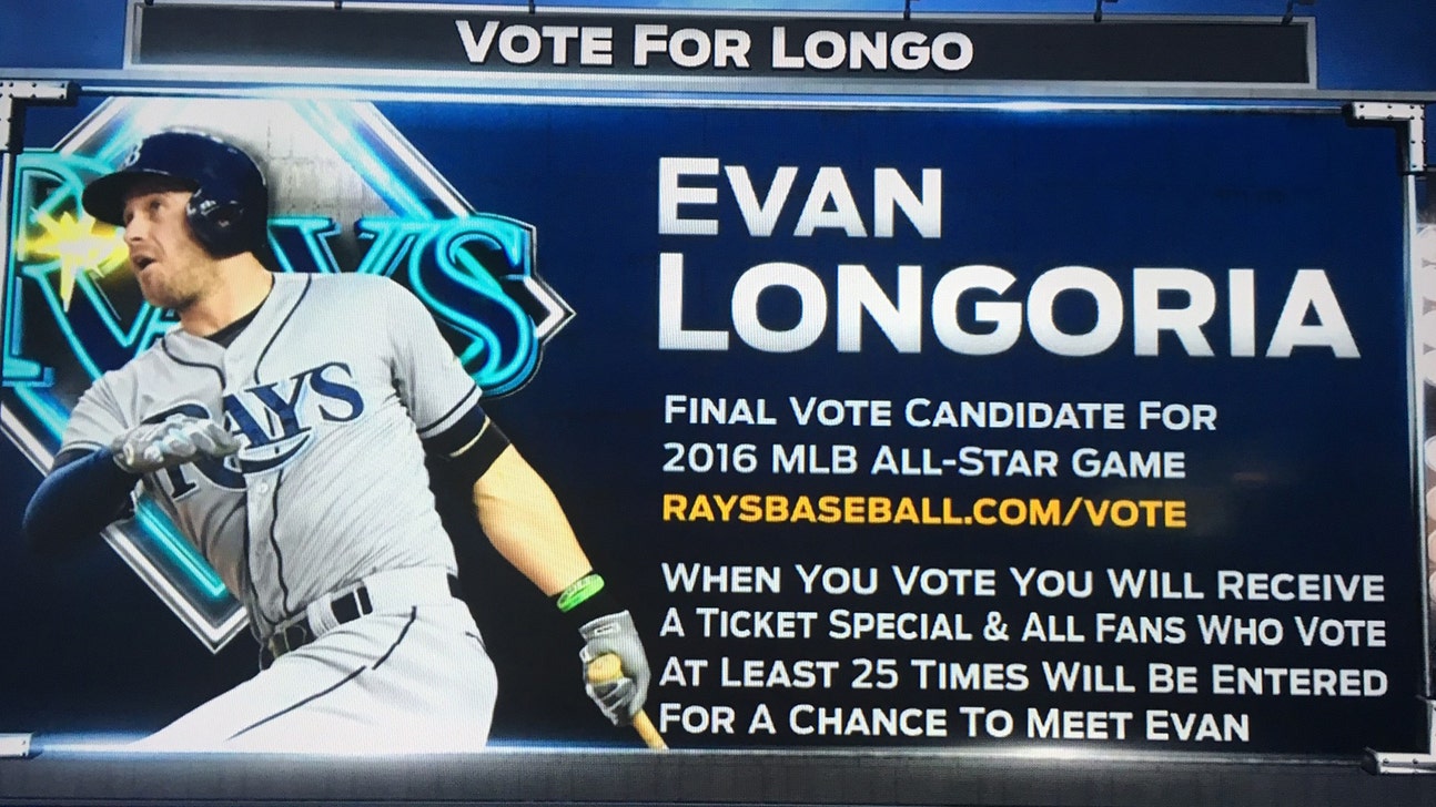 Rays' Evan Longoria up for Final Vote for All-Star Game