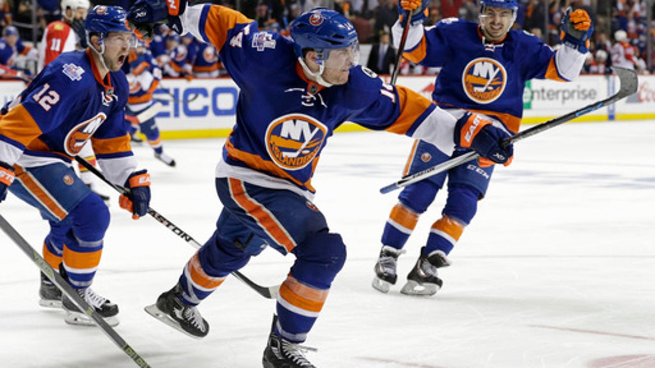 Islanders earn OT win over Panthers in first playoff game in Brooklyn