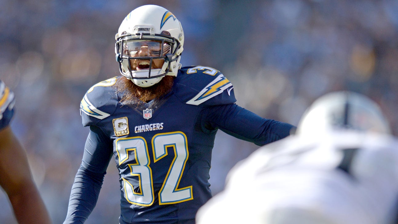 Report: Chargers won't re-sign safety Eric Weddle in 2015