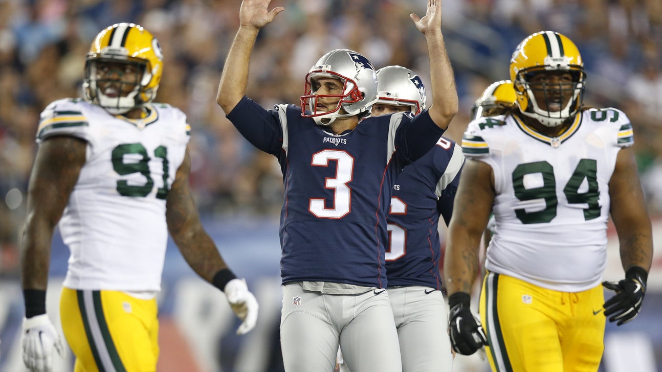 Gostkowski is best kicker in NFL, according to peers