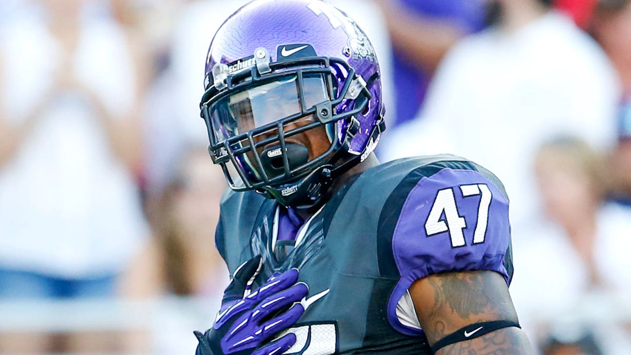 TCU's Paul Dawson takes pride in bringing down the opposition