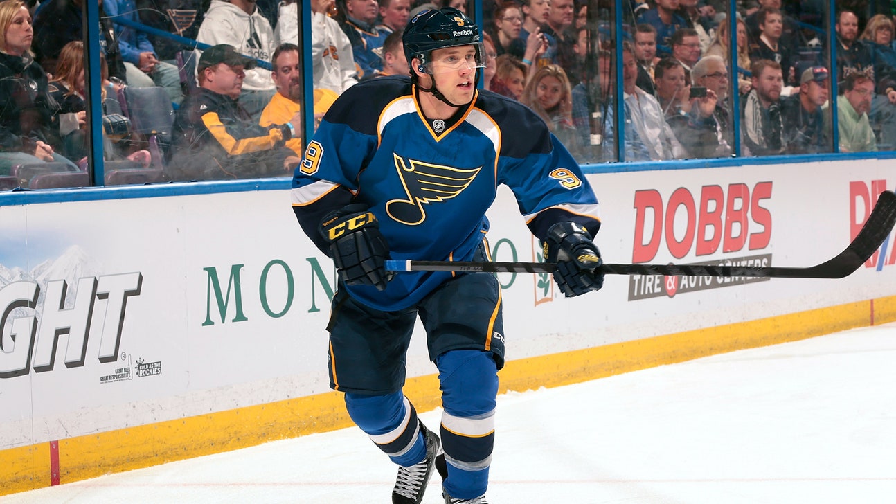 Report: Jaden Schwartz leaves Blues practice early with injury