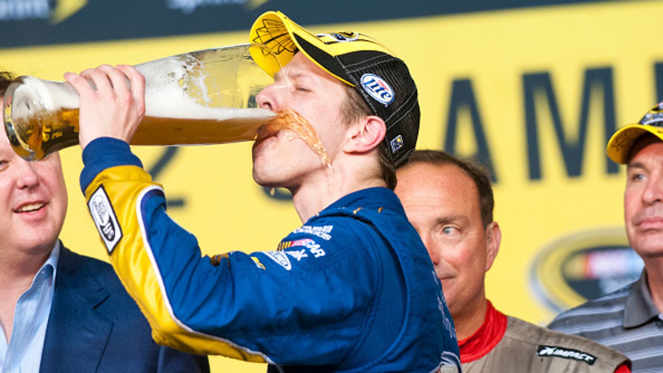 Brad Keselowski to No. 78 team: Have a few cold ones on me