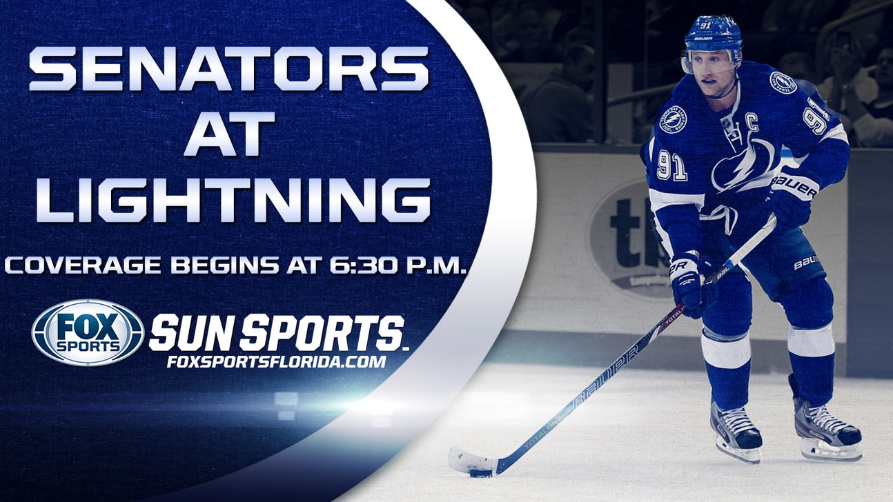 Senators at Lightning LIVE GameTrax