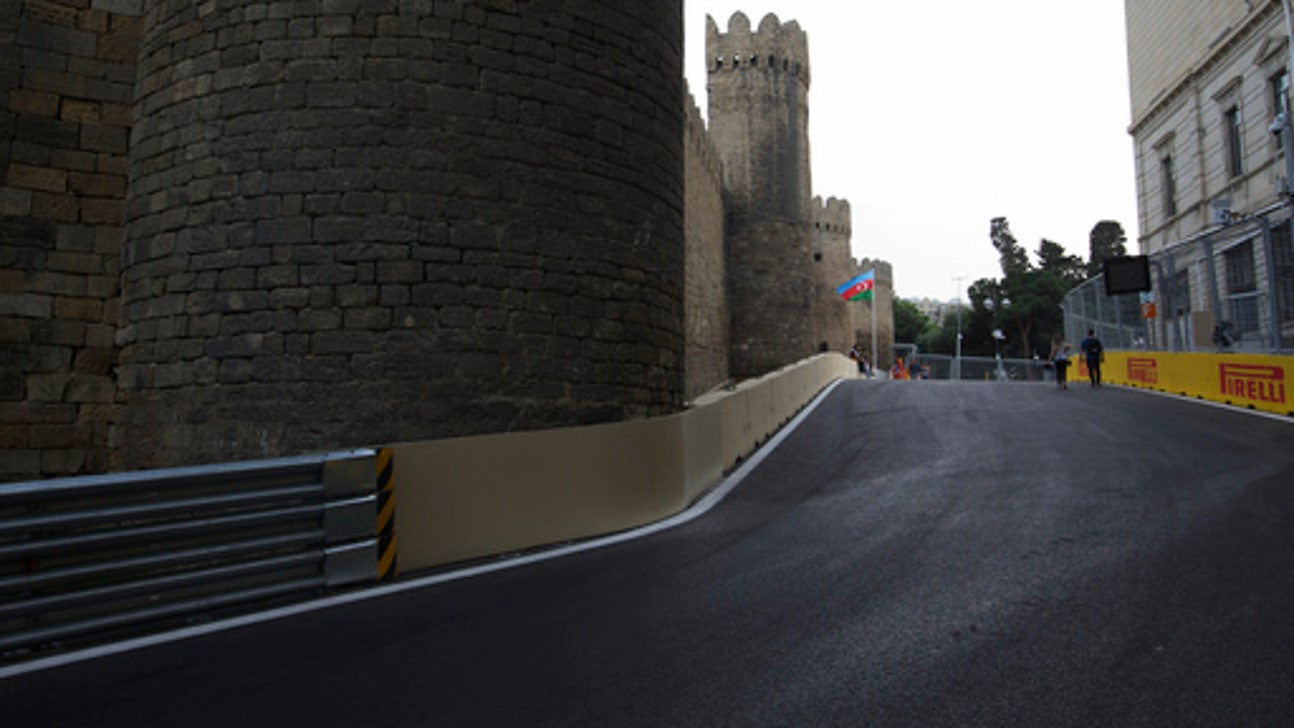 Hamilton ahead of Rosberg in Baku as rivals struggle