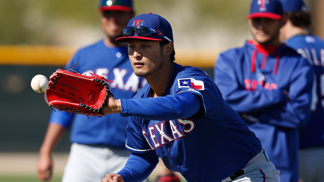 Darvish working with all Rangers' backstops