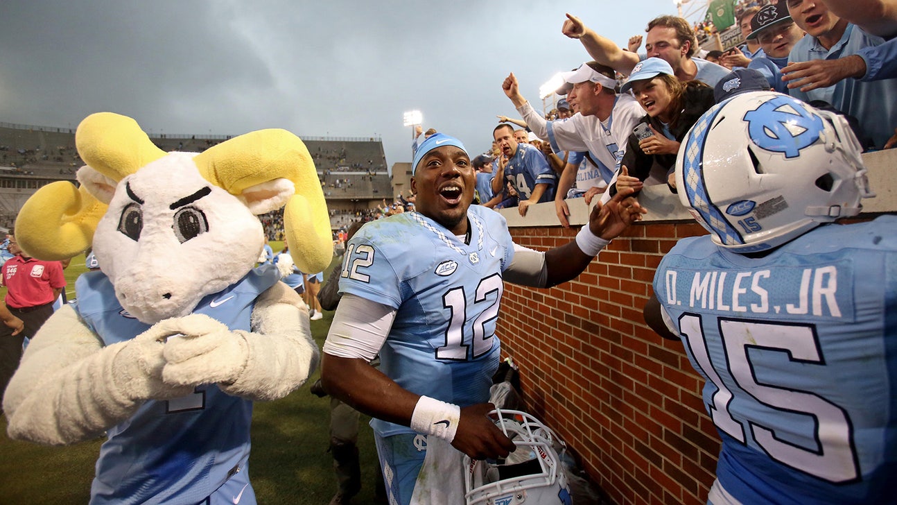 North Carolina ends 8-game losing streak in Atlanta with 38-31 win over Georgia Tech