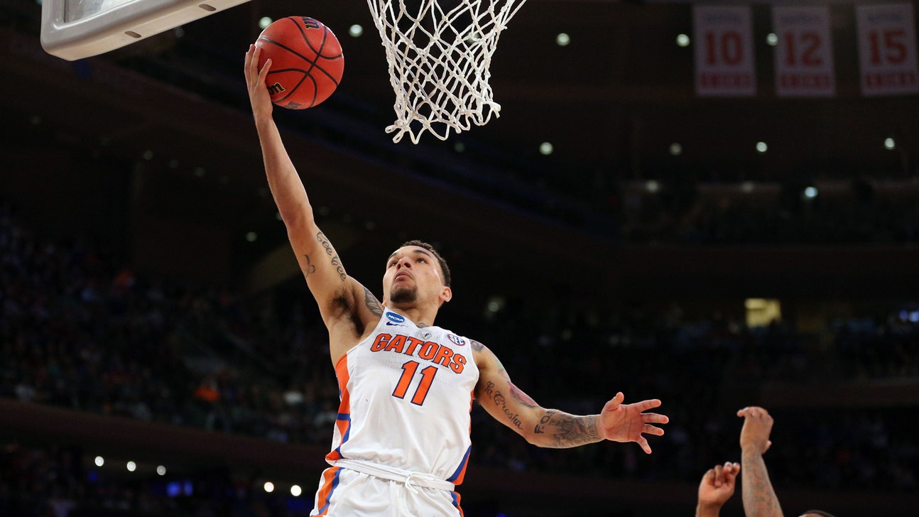 Gators guard Chris Chiozza sprains shoulder in exhibition