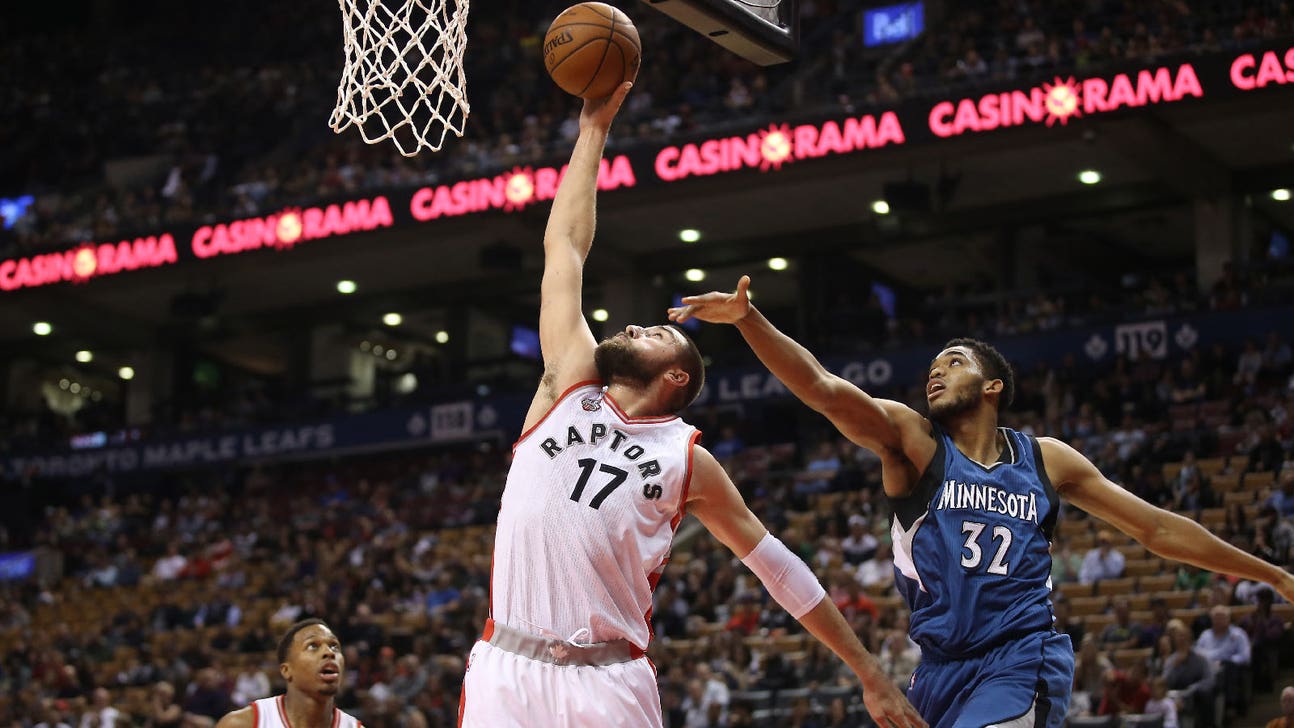 Lowry, Raptors edge Wolves in preseason tilt, 112-105