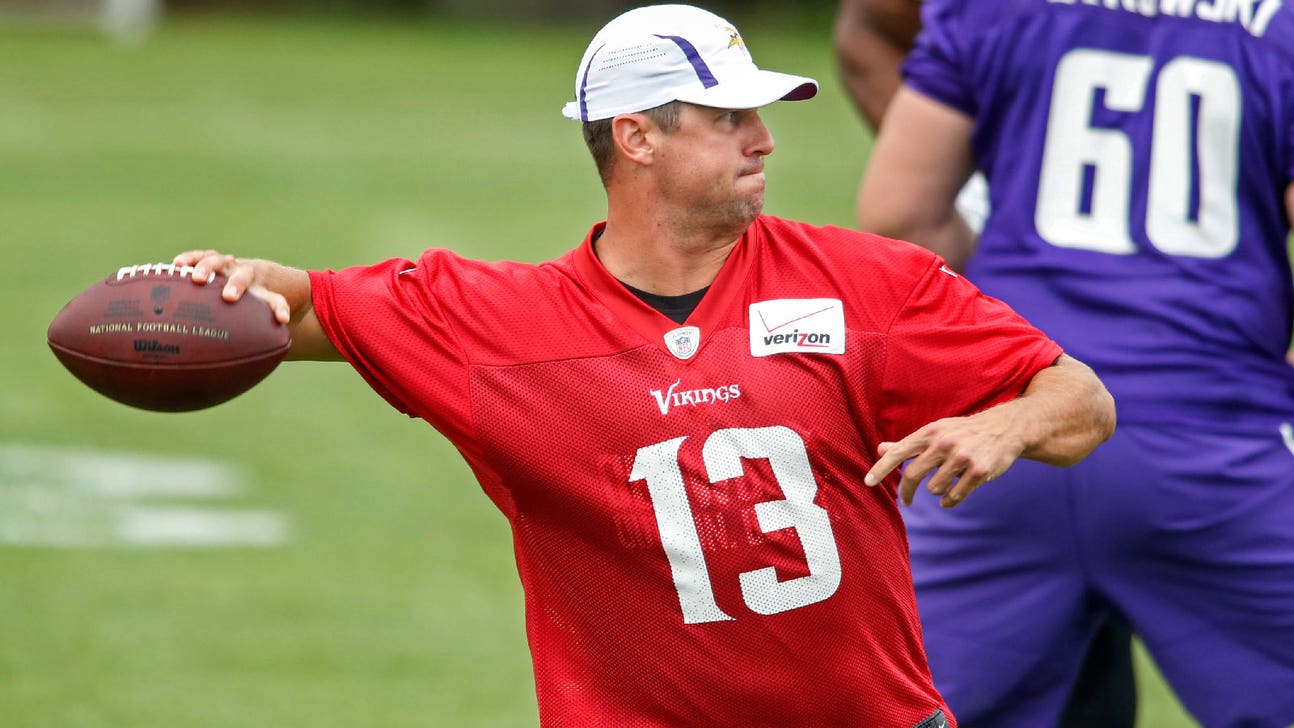 Veteran Vikings backup QB Hill sees career come full circle