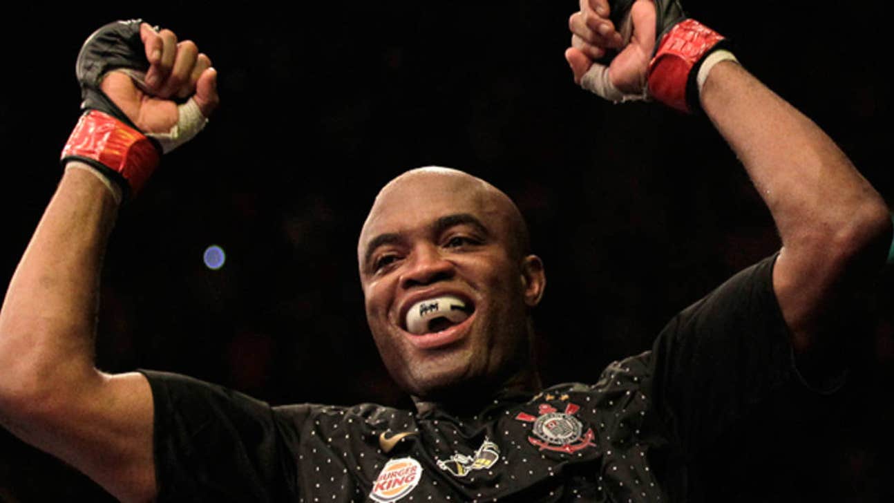 Anderson Silva cleared for sparring six months after breaking leg