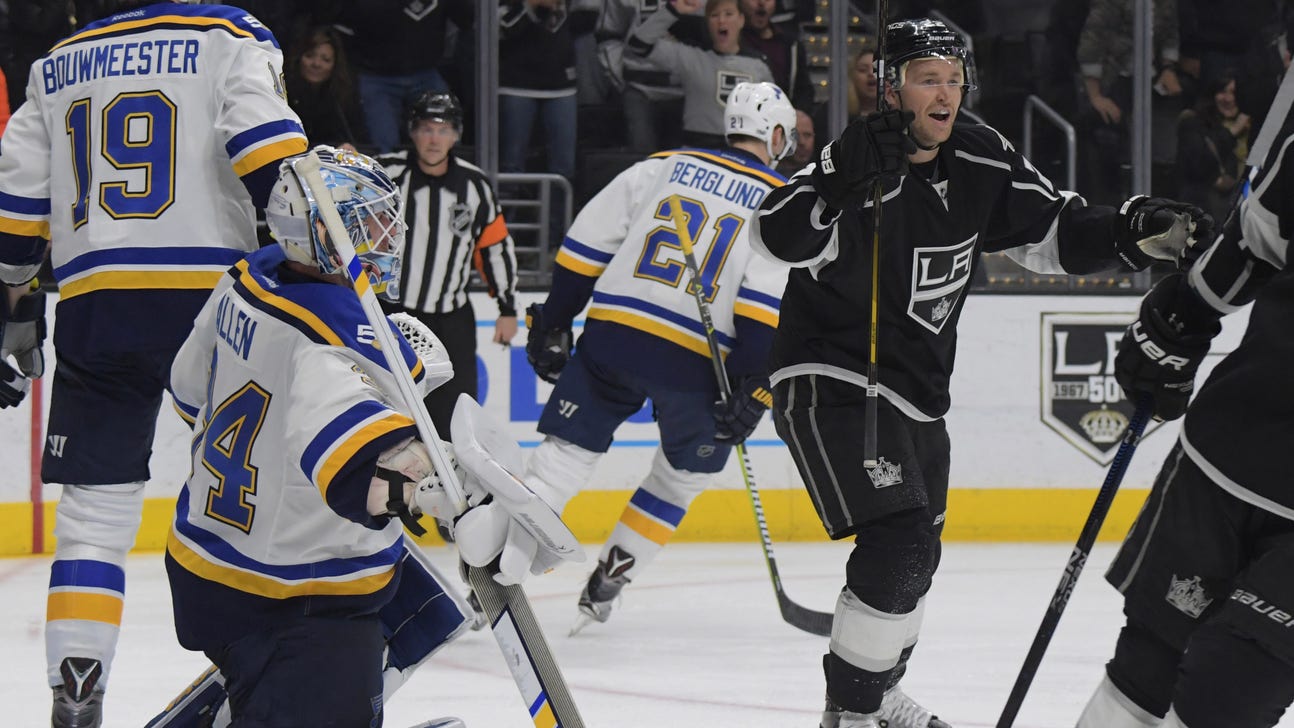 Tender situation: Blues lose 5-1 to Kings, Allen pulled again