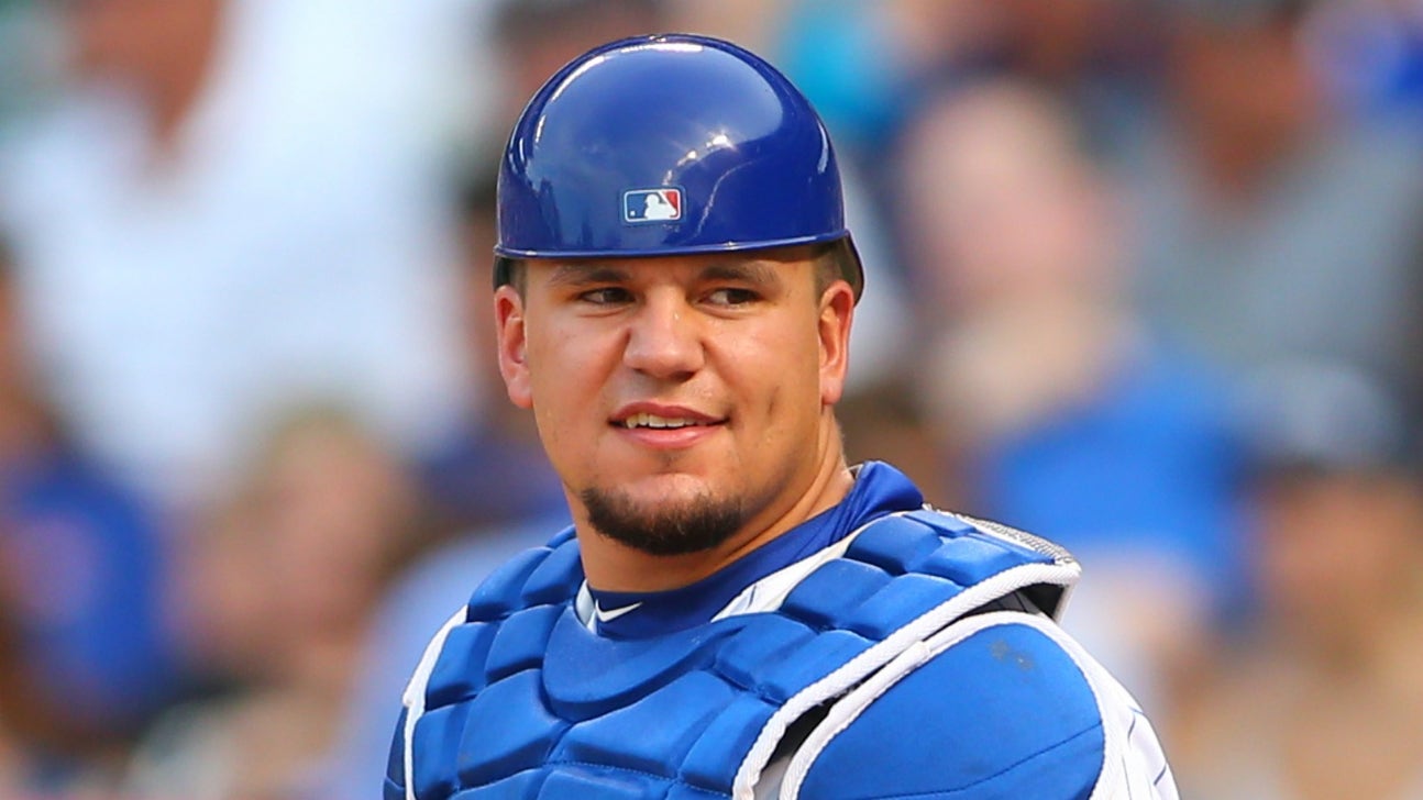 Kyle Schwarber wants to catch again, but Buster Posey offers some words of caution