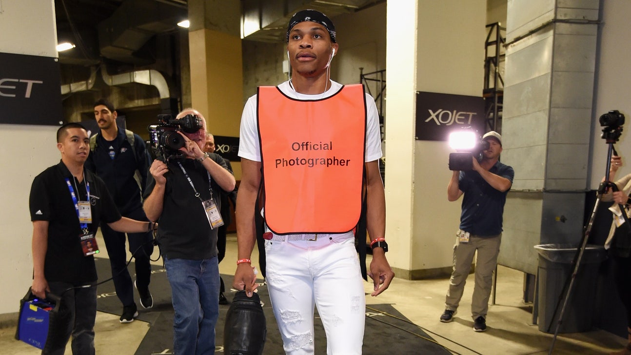 Did Russell Westbrook troll Kevin Durant with his outfit before Thunder-Warriors?