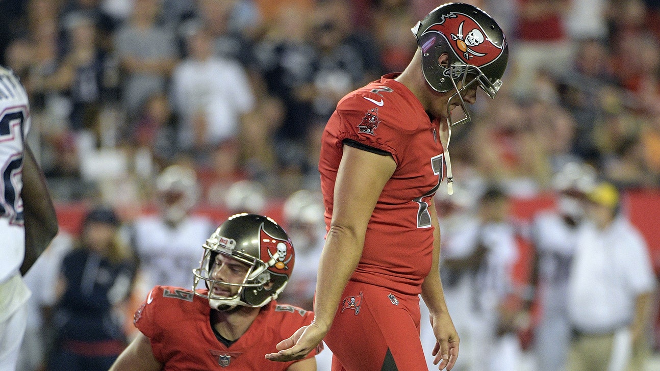 Nick Folk's kicking struggles have Buccaneers searching for answers