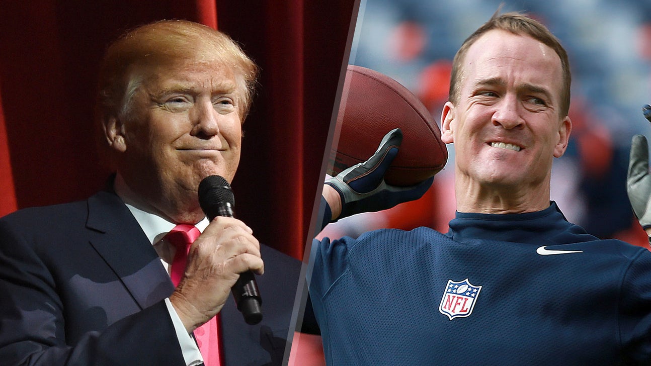 Donald Trump really, really, really likes Peyton Manning