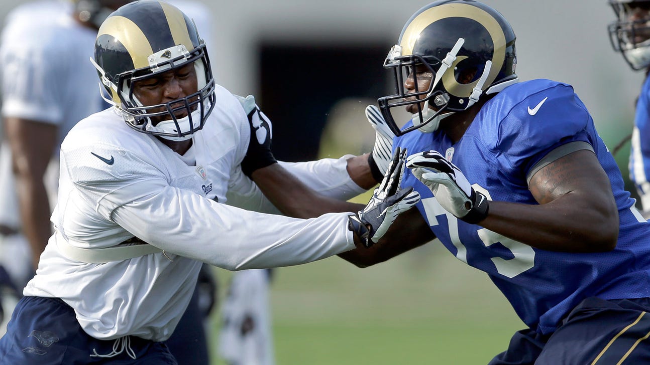 In second season, Rams OT Greg Robinson is an experienced hand