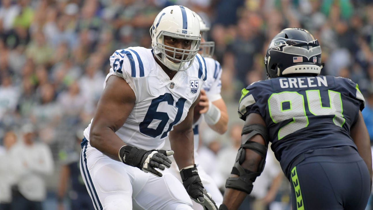 Colts re-sign veteran lineman J'Marcus Webb