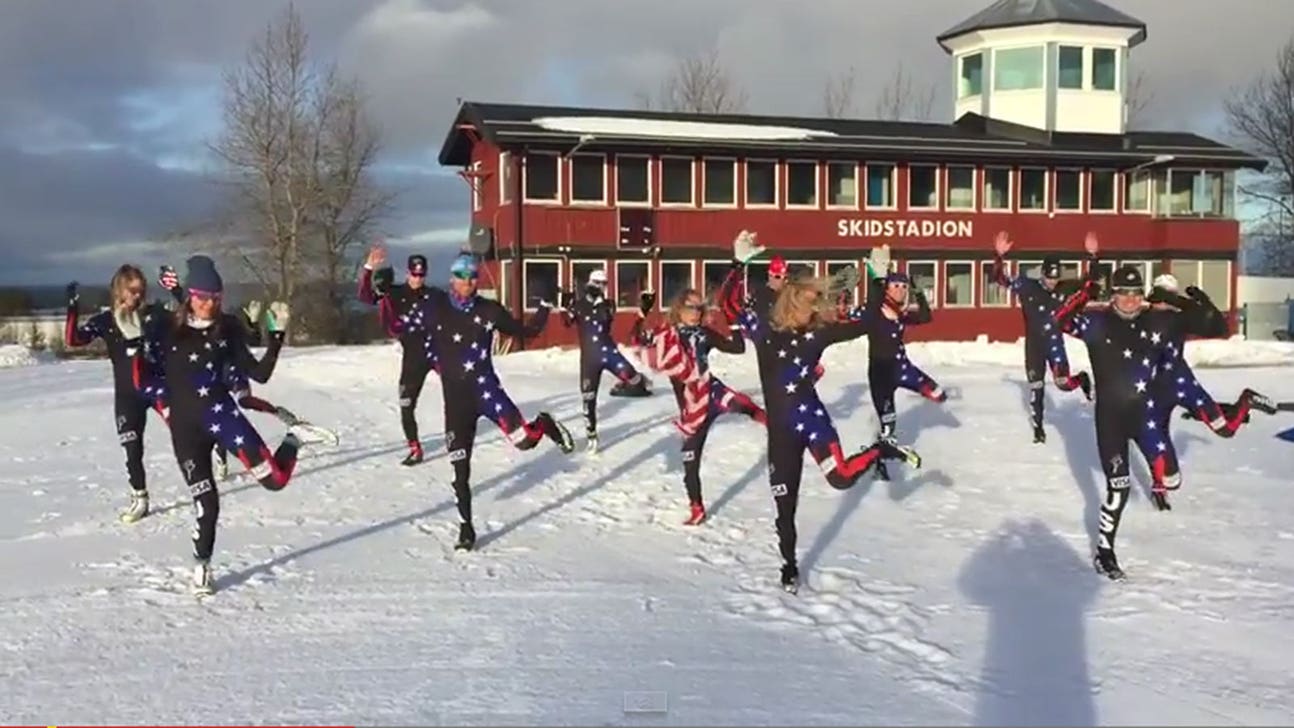U.S. cross-country skiers show off funky footwork ahead of worlds