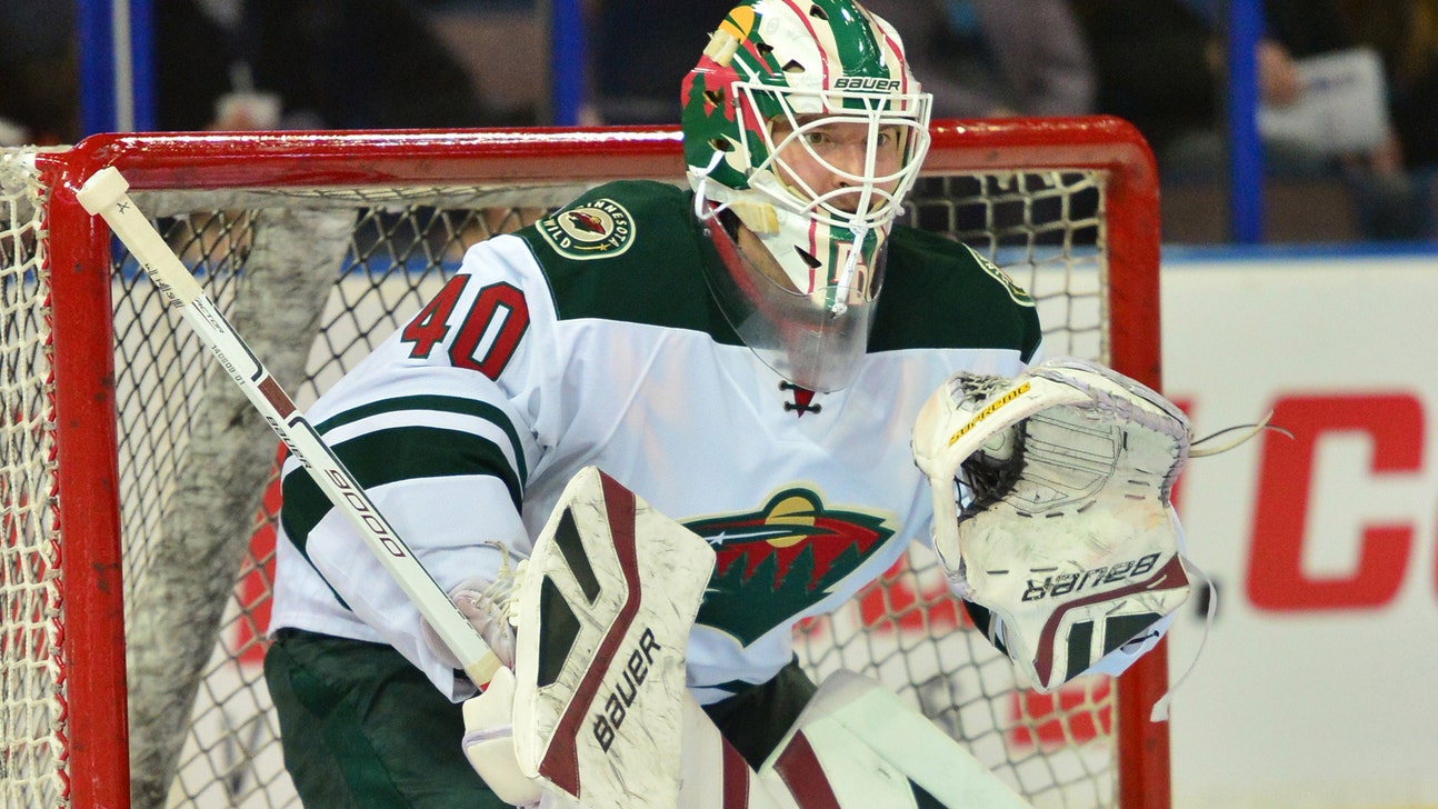 Wild's Dubnyk waiting on special delivery