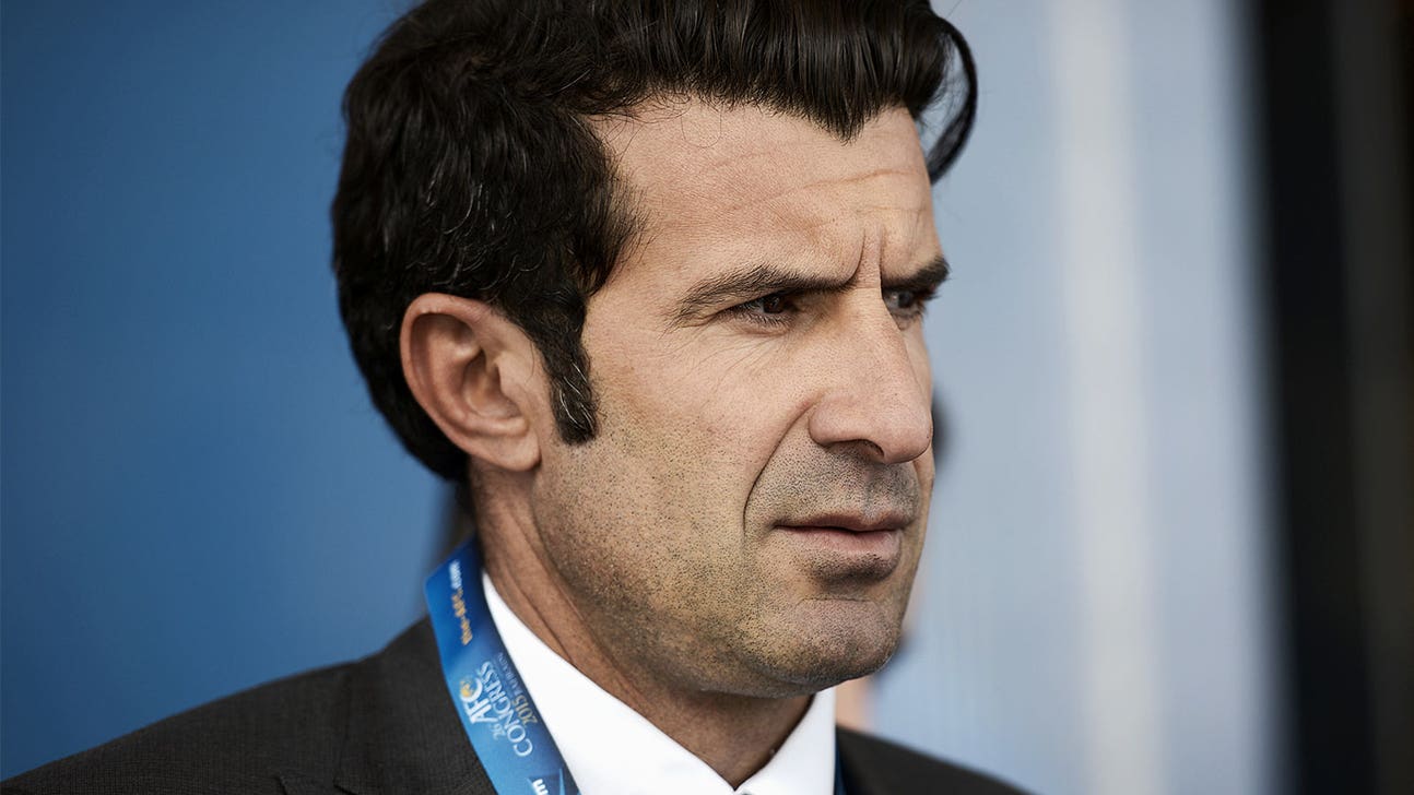 Luis Figo drops out of presidential race, slams FIFA's Sepp Blatter