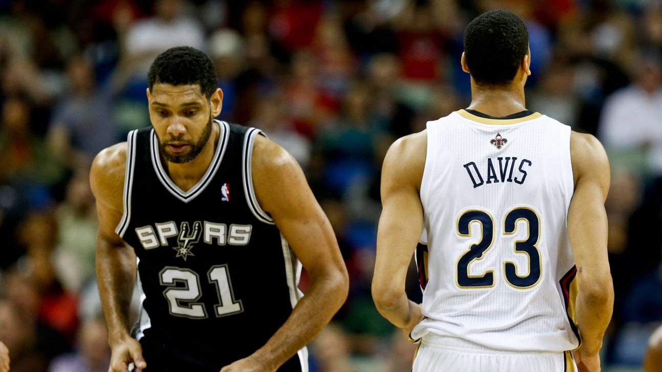 Comparing and contrasting Tim Duncan, Anthony Davis