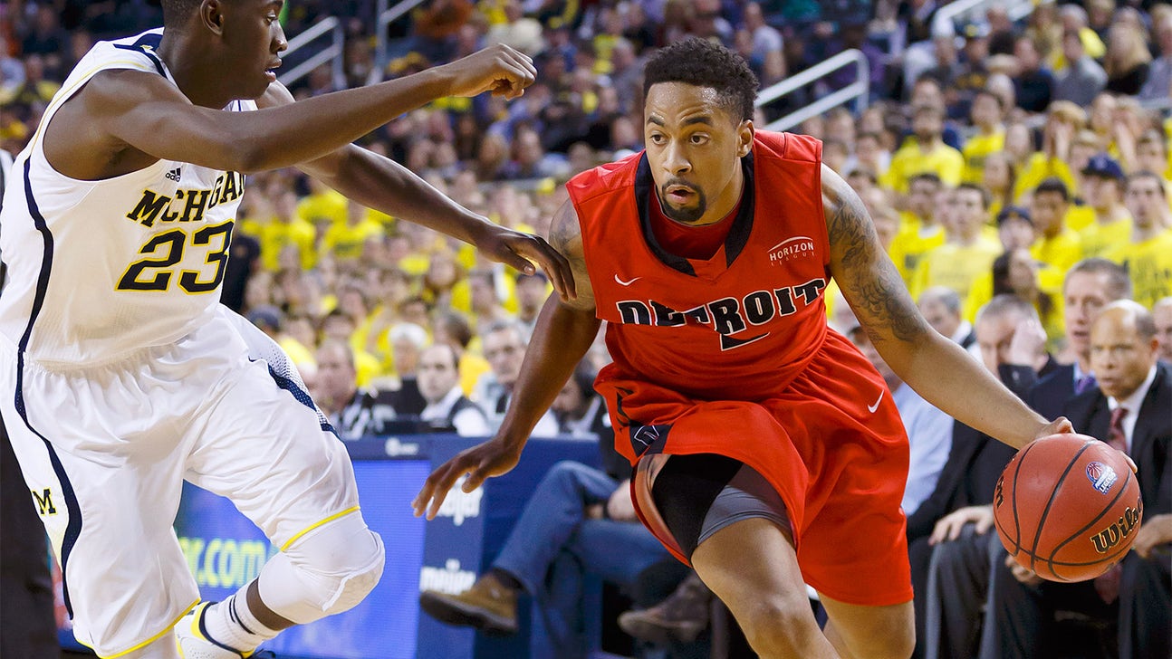 No. 24 Michigan avoids loss to pesky Detroit, Juwan Howard Jr.