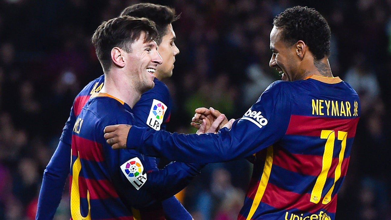 Manchester City land cash boost in bid to sign Barcelona's Messi, Neymar