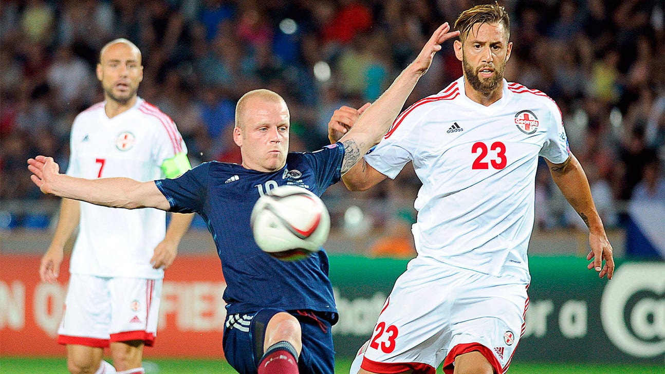 Scotland's Euro 2016 hopes take serious blow with loss at Georgia