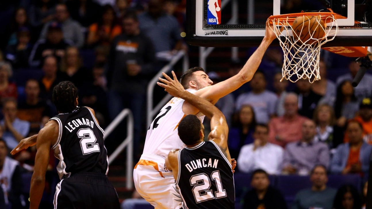 Sunsâ€™ five-game roll picked off by veteran San Antonio team