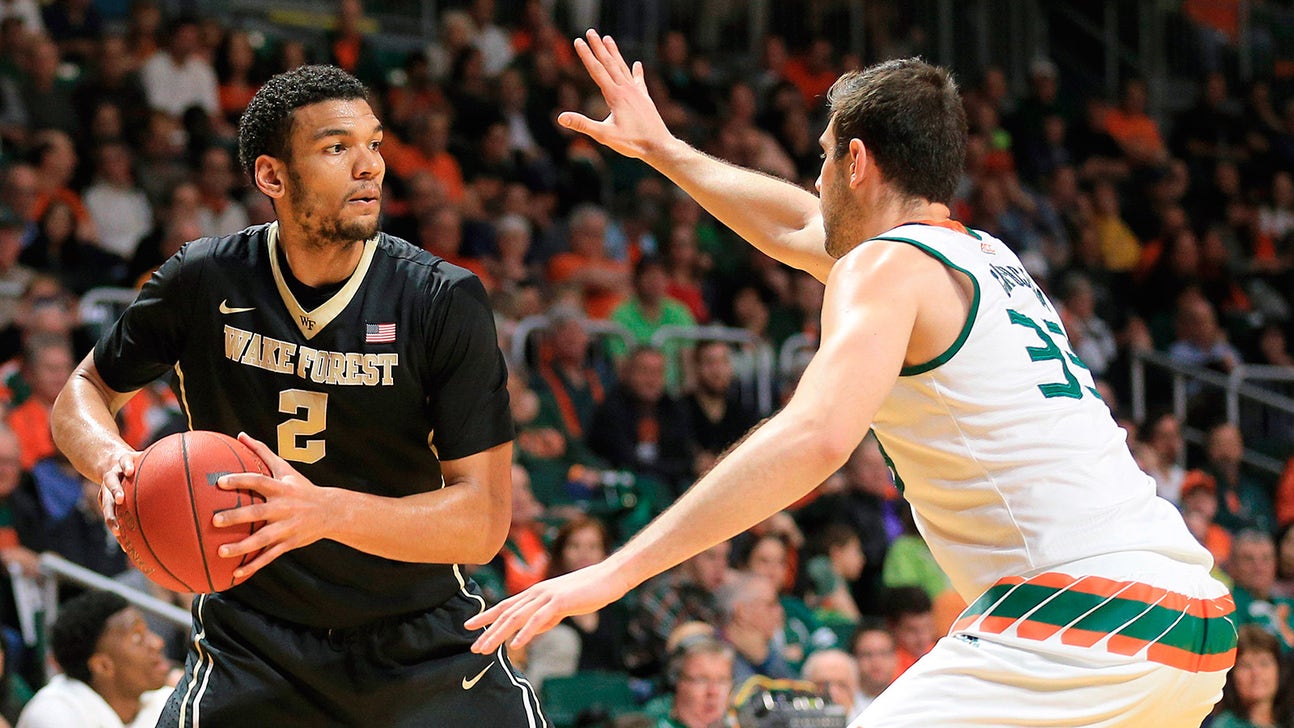 Struggling Wake Forest suspends top scorer Thomas, dismisses Hudson