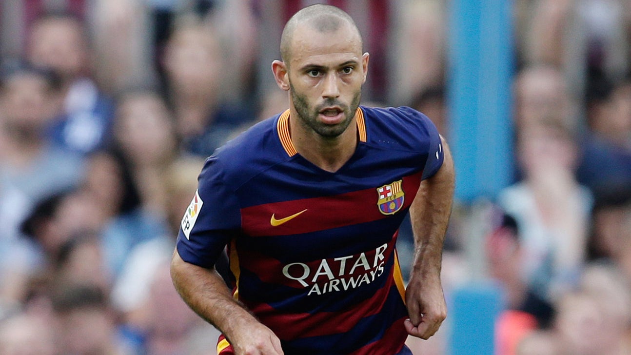 Barcelona's Mascherano banned for two games, can face Real Madrid