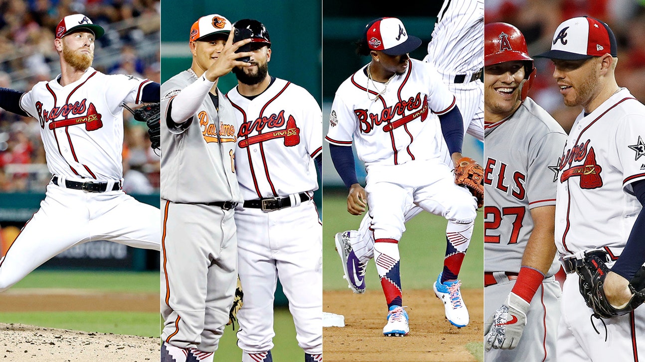 Mike Foltynewicz strong, Nick Markakis reaches base in long-awaited debut to highlight Braves' All-Stars