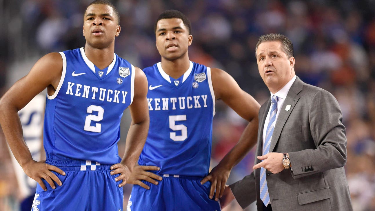 Freshman twin guards Aaron and Andrew Harrison staying at Kentucky