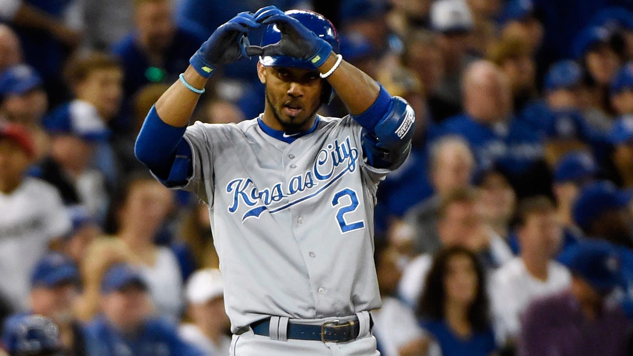 Always hitting: Royals' Escobar sets MLB record in ALCS