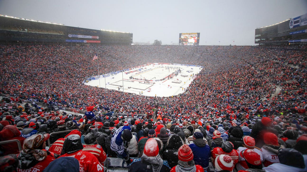 Winter Classic sees record crowd at Michigan Stadium