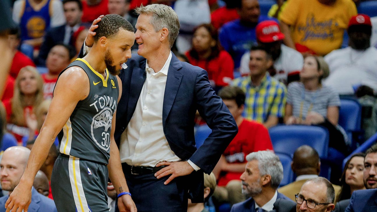 Warriors invite some kids from Stoneman Douglas to morning practice in Miami