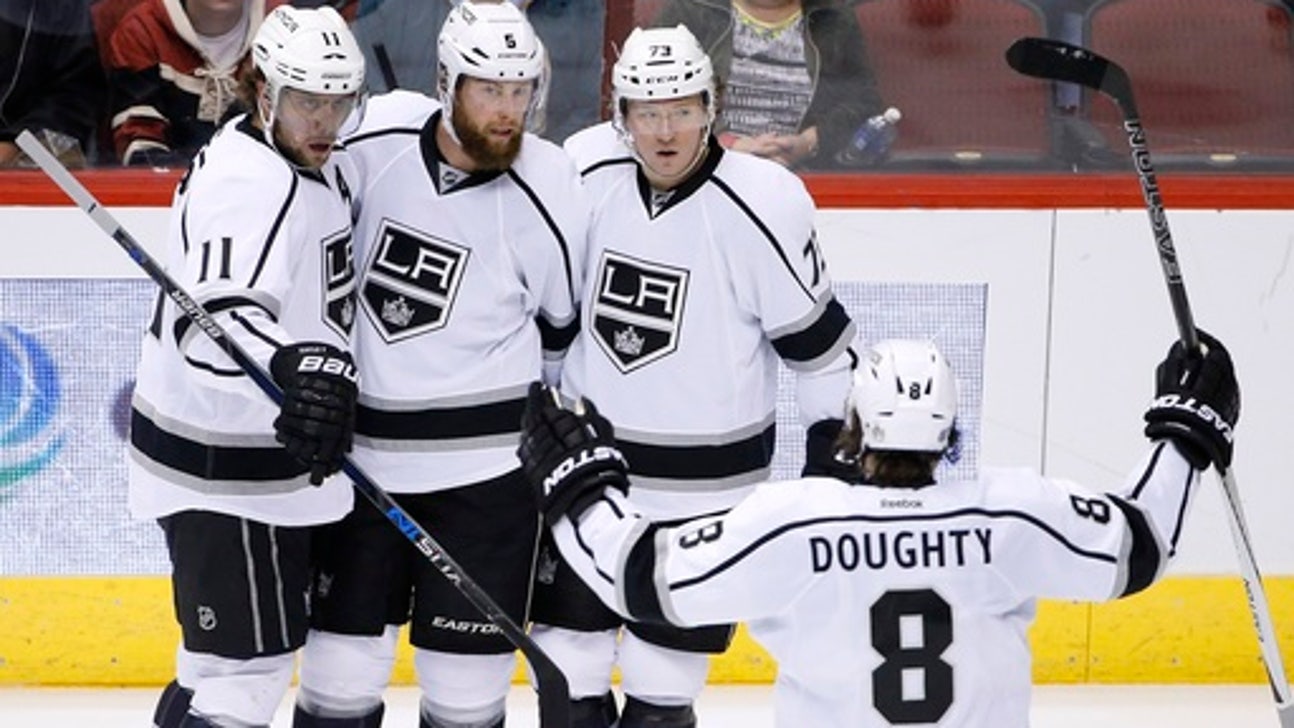 Dustin Brown's 2 goals lead Kings to 6-2 win over Coyotes