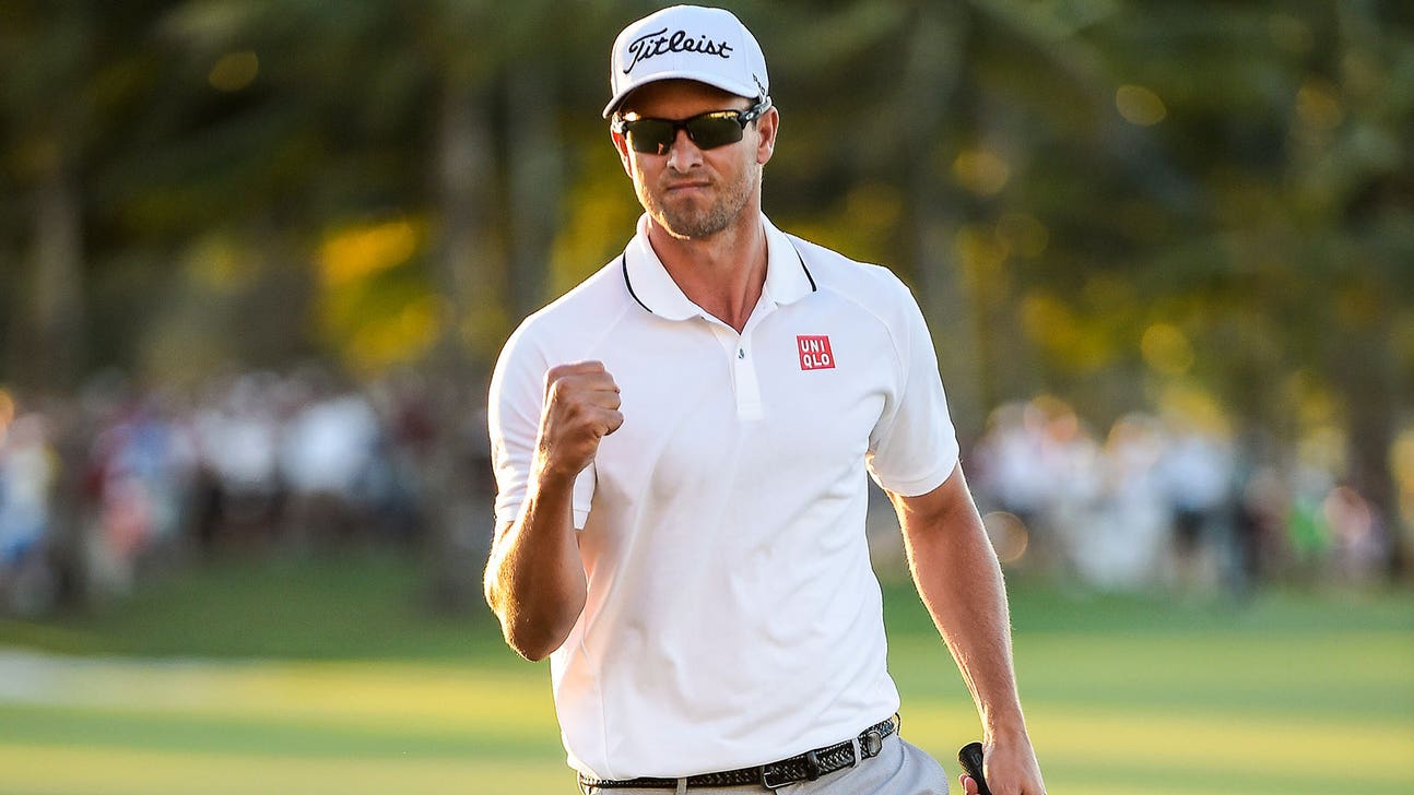 Adam Scott doesn't need to do much more to lock up career-best season