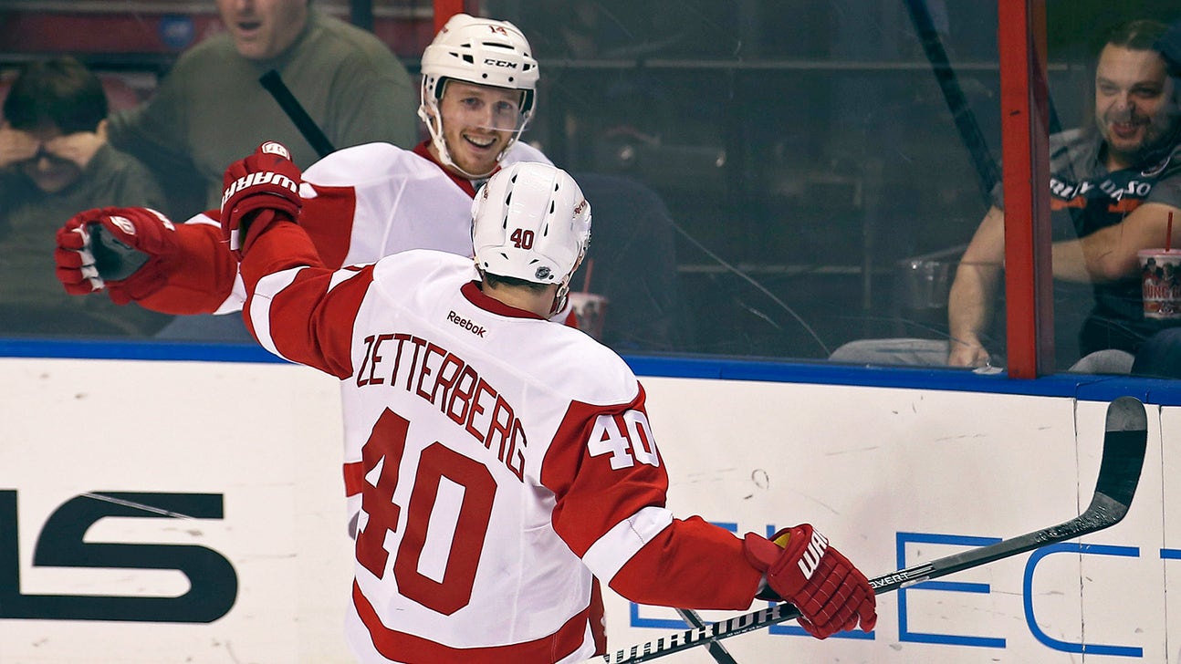 Nyquist's second-period tally lifts Red Wings past Panthers